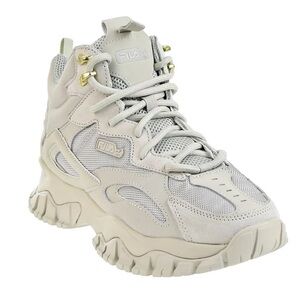 Fila Ray Tracer TR 2 Mid Men's Size 7.5 OR Women’s Size 9 Shoes Silver Birch NEW